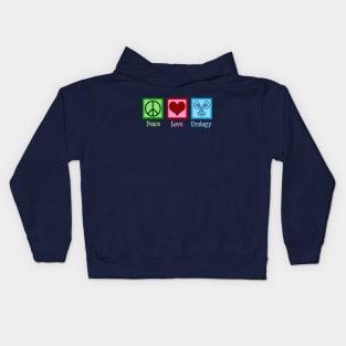 Peace Love Urology Kids Hoodie